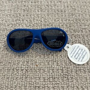 Blue Babiators sunglasses